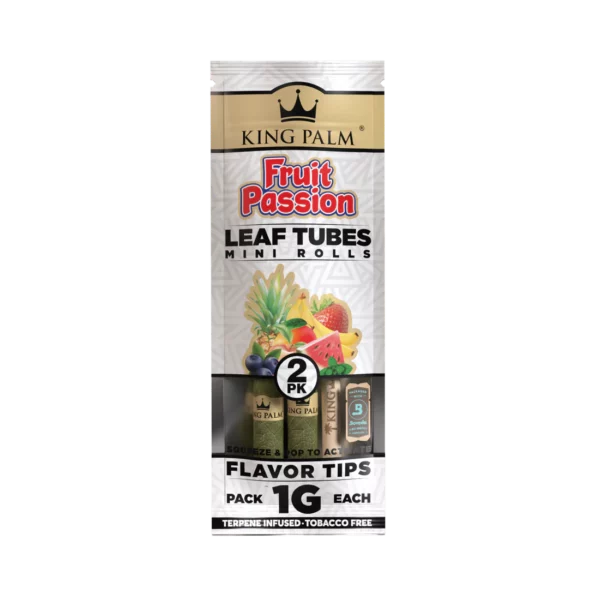 King Palm 2pk Mini - Fruit Passion - Display of 20