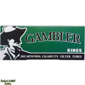 Gambler Tubes Menthol 200ct