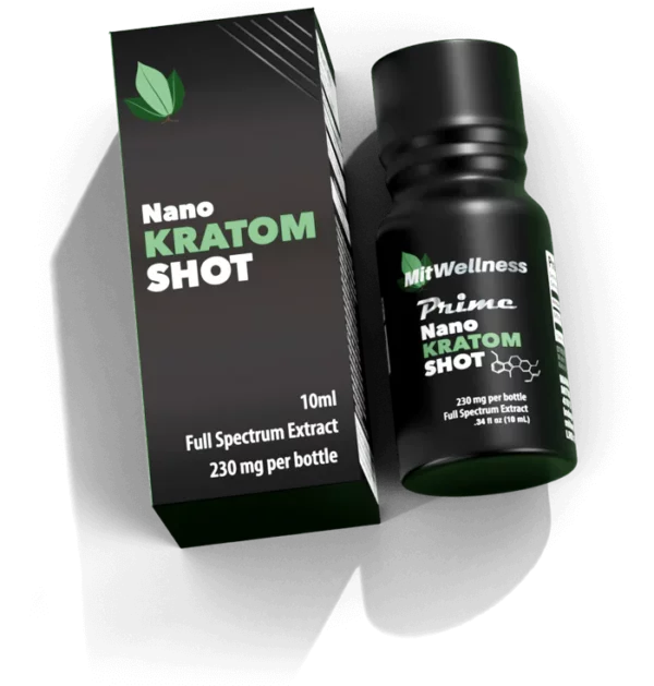 MitWellness Prime 230mg Kratom ExtractShot - 12 ct. Display