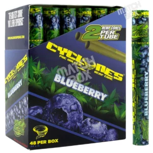 Cyclones Hemp Cones - Blueberry - 24 ct. Display