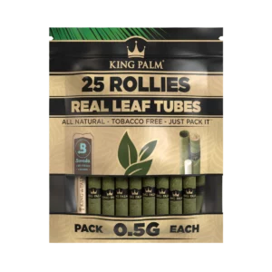 King Palm 25 pk. Rollies Pouch - Display of 8