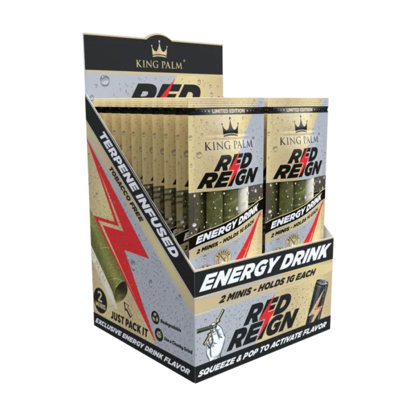 King Palm 2pk Mini - Red Reign