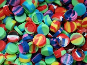 Assorted Silicone Containers 7ml