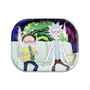 Backwoods Rolling Tray - Rick and Morty Orange - Small