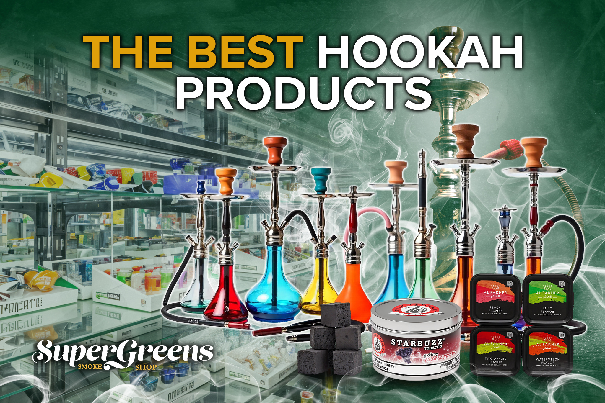 the best hookah products